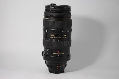 Nikon Af Vr-Nikkor 80-400mm 1:4.5-5.6D Zoom Black | 042800135864