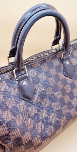 Louis Vuitton Damier Azur Speedy 30 Satchel Handbag - 15% OFF