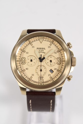 Men's fossil watch outlet with diamonds