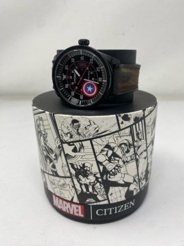 Citizen watch captain america best sale