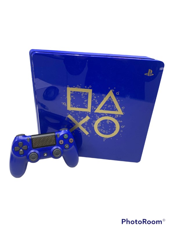 Playstation 4 Ltd Edition Blue Playstation 4 Slim 1TB Blue ...