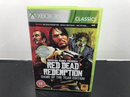 Red dead redemption game sale of the year xbox one