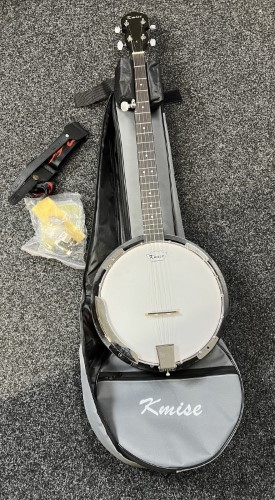 Kmise banjo deals 5 string