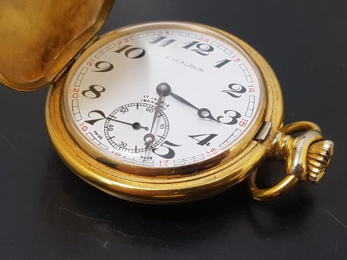 Excalibur shop pocket watch