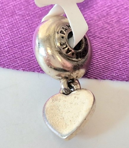 Pandora Essence Appreciation Heart Charm Silver Charm 2.1G