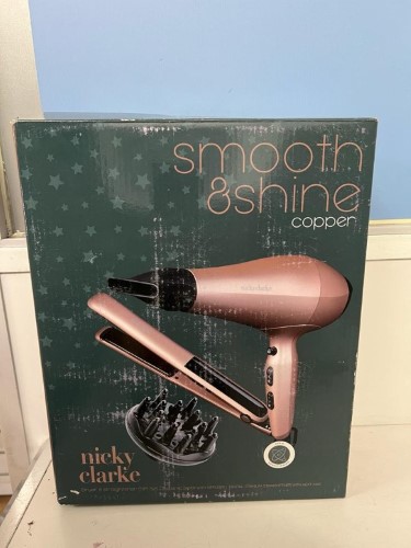 Nicky clarke shop straighteners and hairdryer