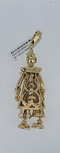 Gold clown necklace on sale argos