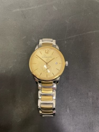 Mens gold burberry outlet watch