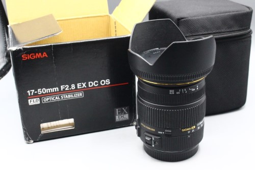 Sigma Sigma 17-50mm F/2.8 Ex DC Os Hsm (Canon) 17-500mm Canon Eos