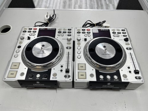 DJ CD Decks Denon Dn-S3500 CD Mixing Decks Pair | 032200131847 