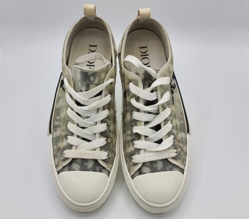 Dior low store cut sneakers