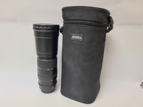 Sigma 170 - 500mm Lens - F/5-6.3 Apo - Canon Mount Canon Eos