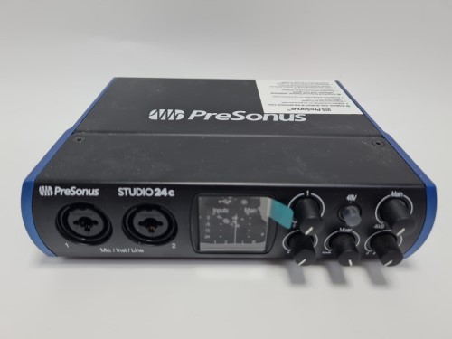 Presonus Studio 24c, PX1 & HD7 Bundle (Inc XLR Cable)