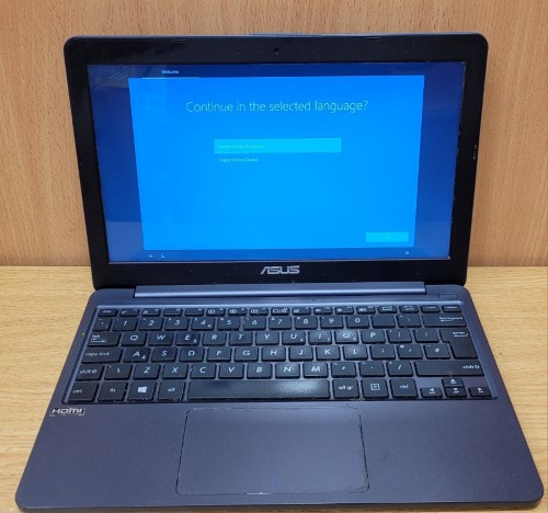 Asus E203m Intel Celeron N4000 4GB 64GB Blue | 015400147414 | Cash