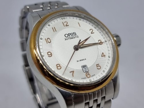 Oris Watch Mens 7594 Classic Date 2006 Automatic Watch