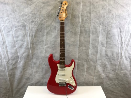 encore red electric guitar