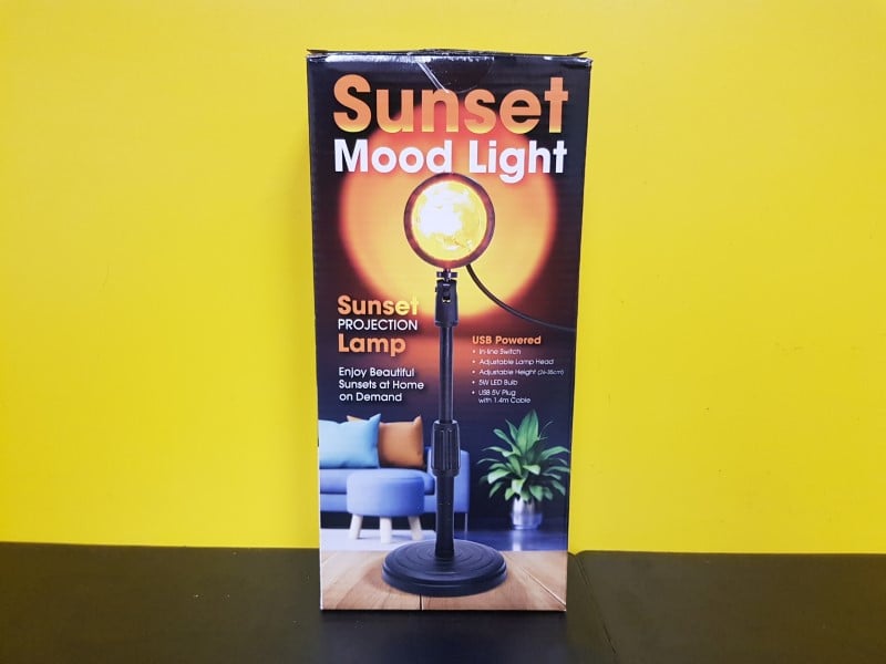 Sunset store mood lamp