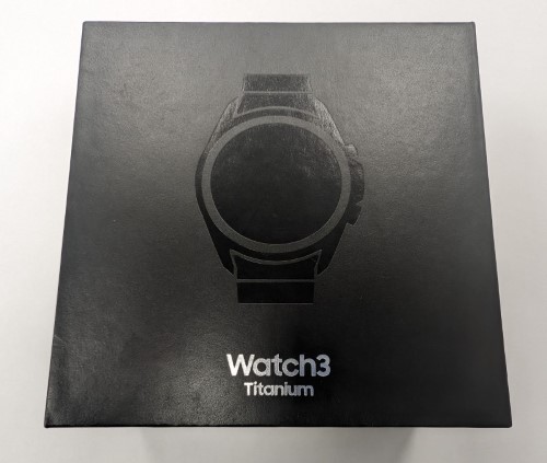 Samsung Sm R840 Watch 3 Titanium 45mm Black 048800194085 Cash