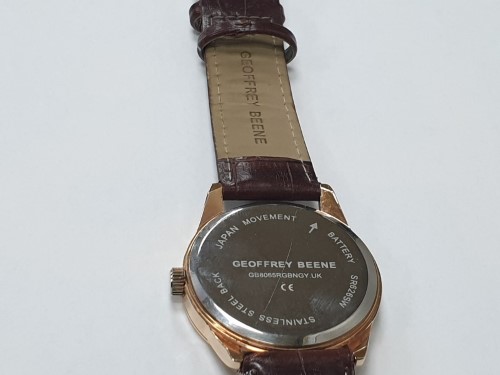 Geoffrey beene hotsell watch instructions