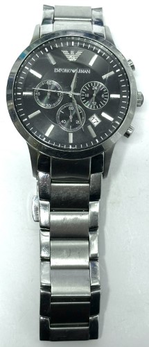 Emporio Armani Ar2434 Steel Classics Water Resistant Men's Watch 43mm -  Skyler Fashion