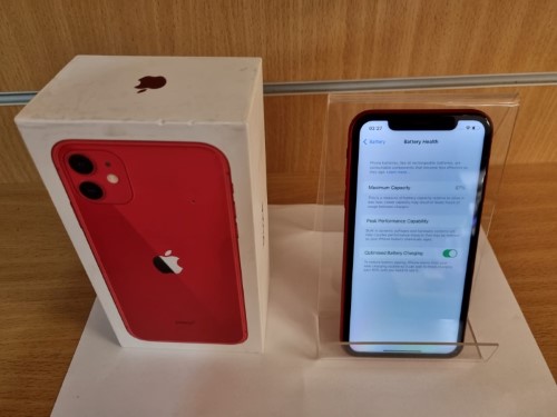 Apple Iphone 11 64gb Red Cash Converters