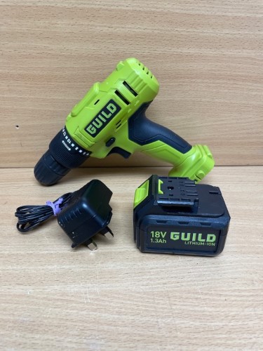 Guild 18v discount 1.3 ah battery