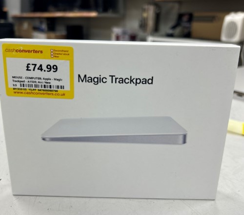 Apple Magic Trackpad - A1535 White | 047600088796 | Cash Converters