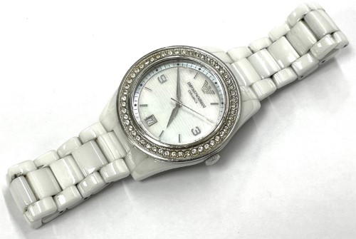 Emporio Armani Watch Ladies Ar1426 for 29.99 Second Hand