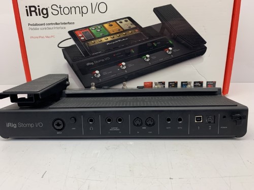 Irig Stomp I/O Usb Pedalboard Controller. | 038600266752 | Cash