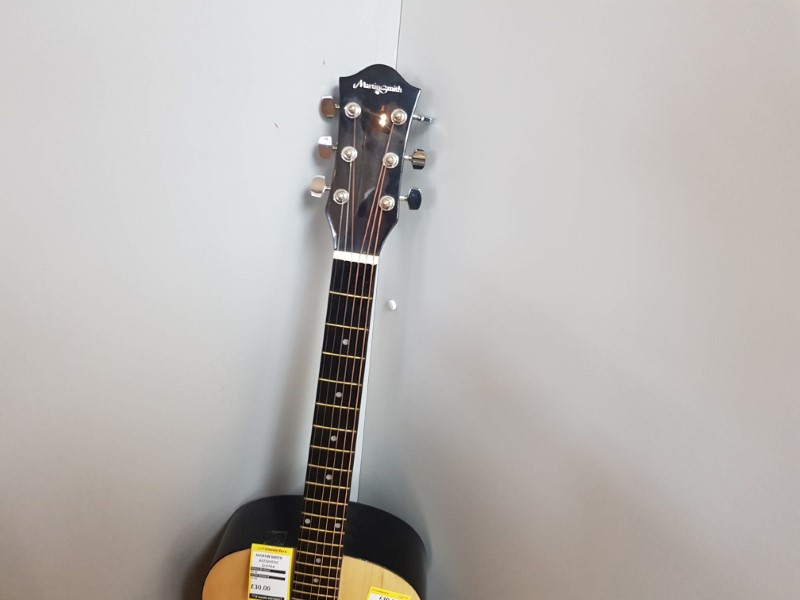 martin smith guitar black