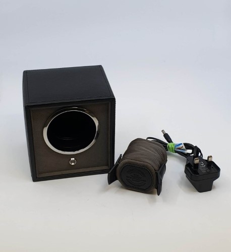 Wolf Single Watch Winder Cub Black Module 1.8 Black 030600129917