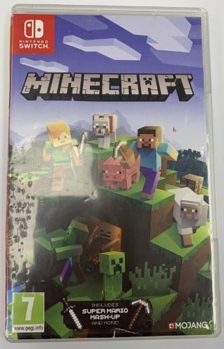 Nintendo switch 2024 minecraft set