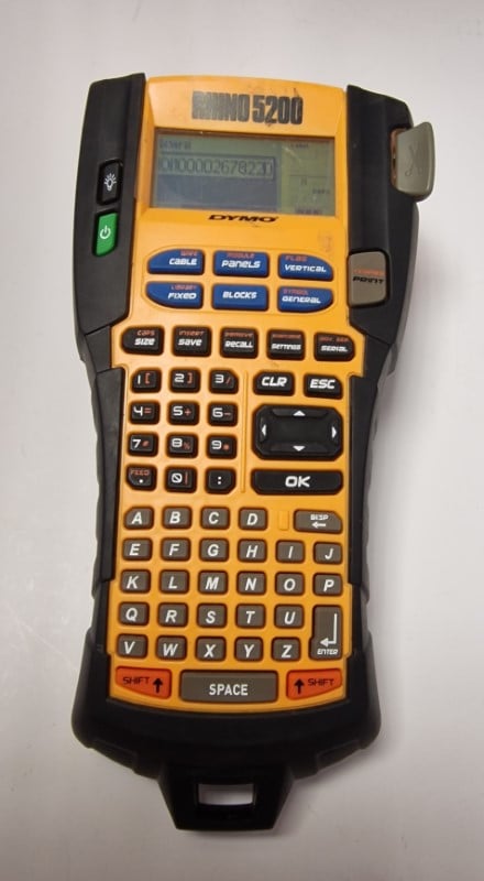 Dymo Rhino 5200 Label Maker (Machine Only) | 050500113024 | Cash