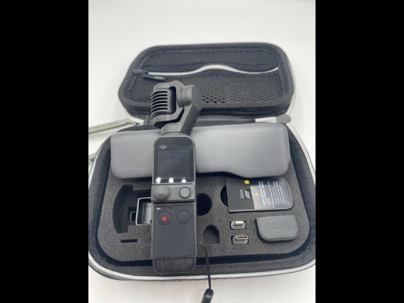 DJI Pocket 2 - Handheld 3-Axis Gimbal Stabilizer with 4K Camera, 1