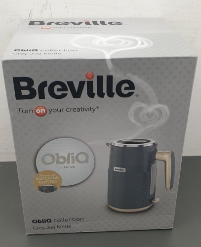 Breville grey and rose gold outlet kettle