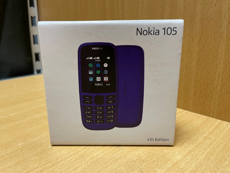 Nokia 105 4th Edition Black | 048500307770 | Cash Converters