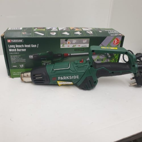 Parkside 2000W Long Reach Heat Gun Weed Burner 038600287877 Cash