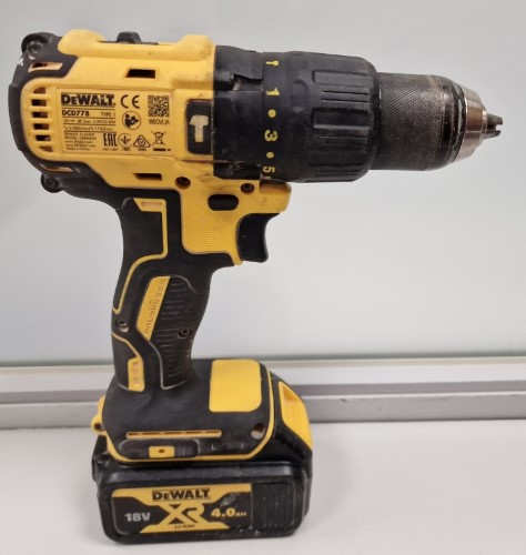 Dewalt dcd778 2024 type 1