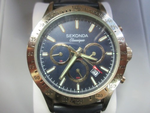 Sekonda classique gold online watch