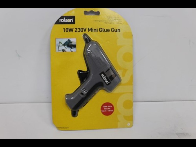 The Rolson Cordless Glue Gun 10W, Hand Tools