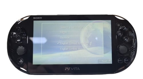 Sony PlayStation Vita 2024 Slim Console in Black with 4GB Memory Card