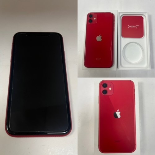 Apple iPhone 11 Red 128 GB Unlocked 87% Small Screen Burn