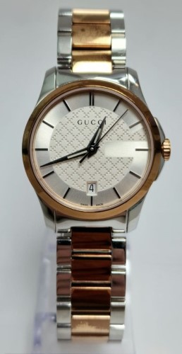 Gucci timeless two tone on sale watch