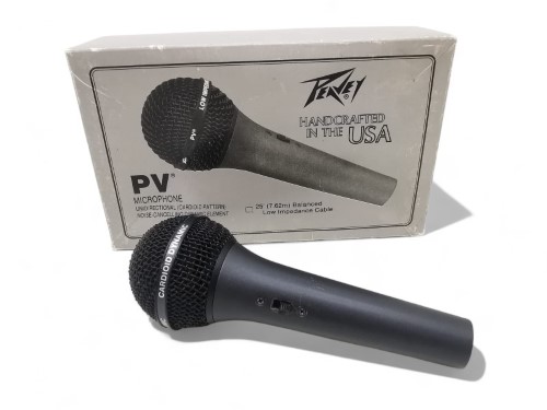 Peavey Pv Dynamic Microphone Black 020200191009 Cash Converters