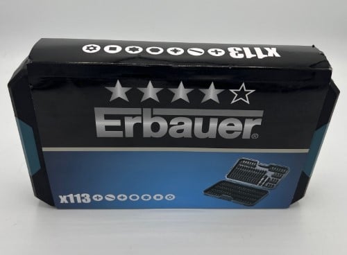 Erbauer mixed impact screwdriver bit online set