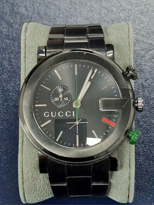 Gucci 101m chrono hot sale watch price