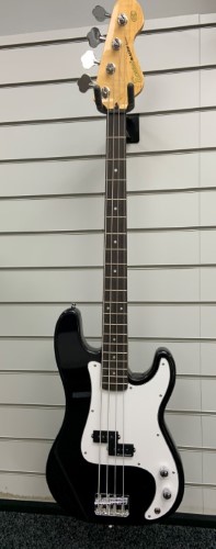 Encore Blaster Series E4 Bass 4 String Electric Bass Guitar Black