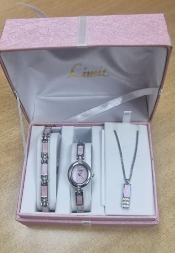 Limit watch bracelet and necklace online set