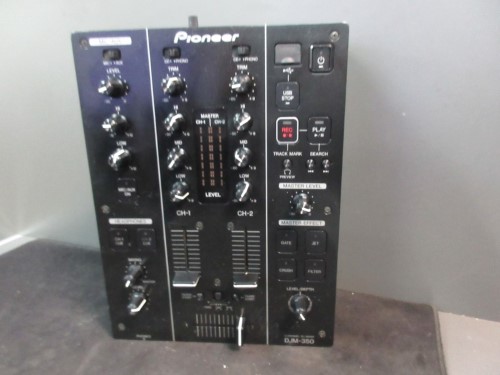 DJ Mixer Pioneer Djm-350 2 Channel Dj Mixer With Effects 