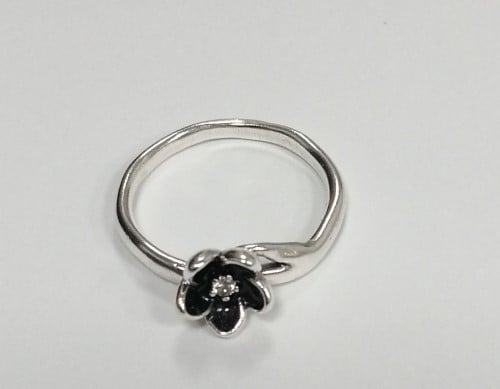 Pandora Flower Silver Ring SizeQ | 053500191337 | Cash Converters